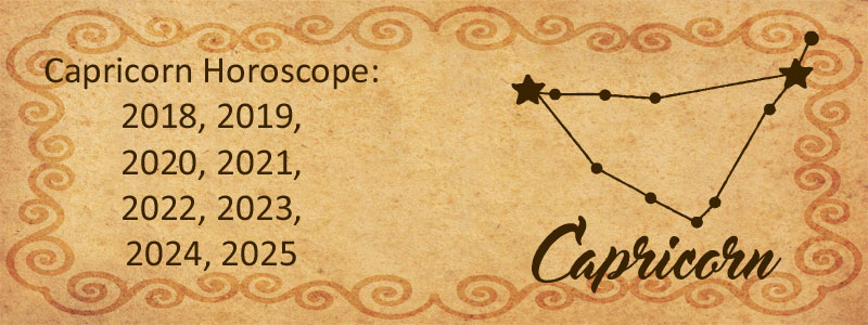 2018 Capricorn horoscope by expert Astrologers