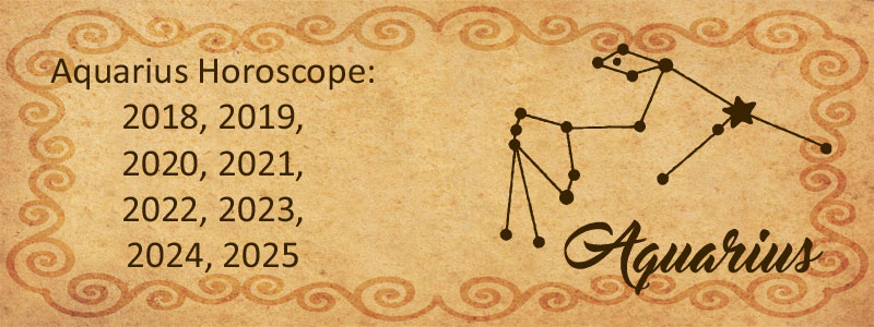 2018 Aquarius horoscope by expert Astrologers
